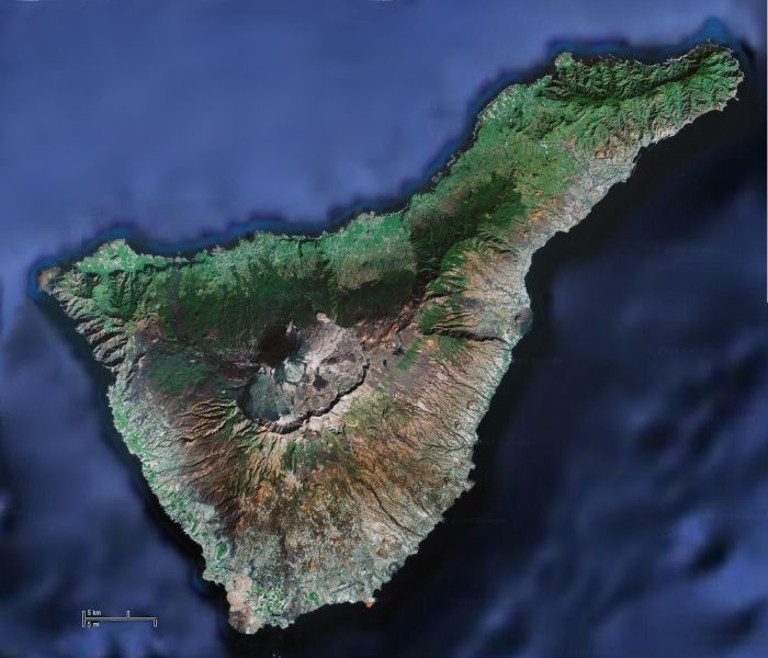Mapa Tenerife